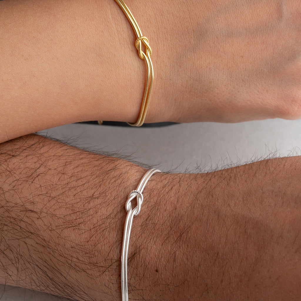 COUPLE INIFINITY INITIALEN PLÄTTCHEN | 925 SILBER