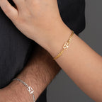 GOURMET 2`ER PARTNERARMBÄNDER aus 925 Silber - Hochwertiger Schmuck - AURIME