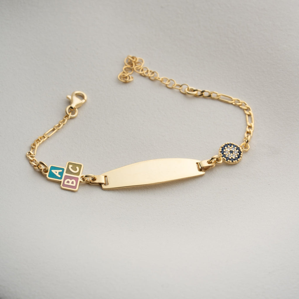 ABC NAZAR KINDER ARMBAND | 925 SILBER