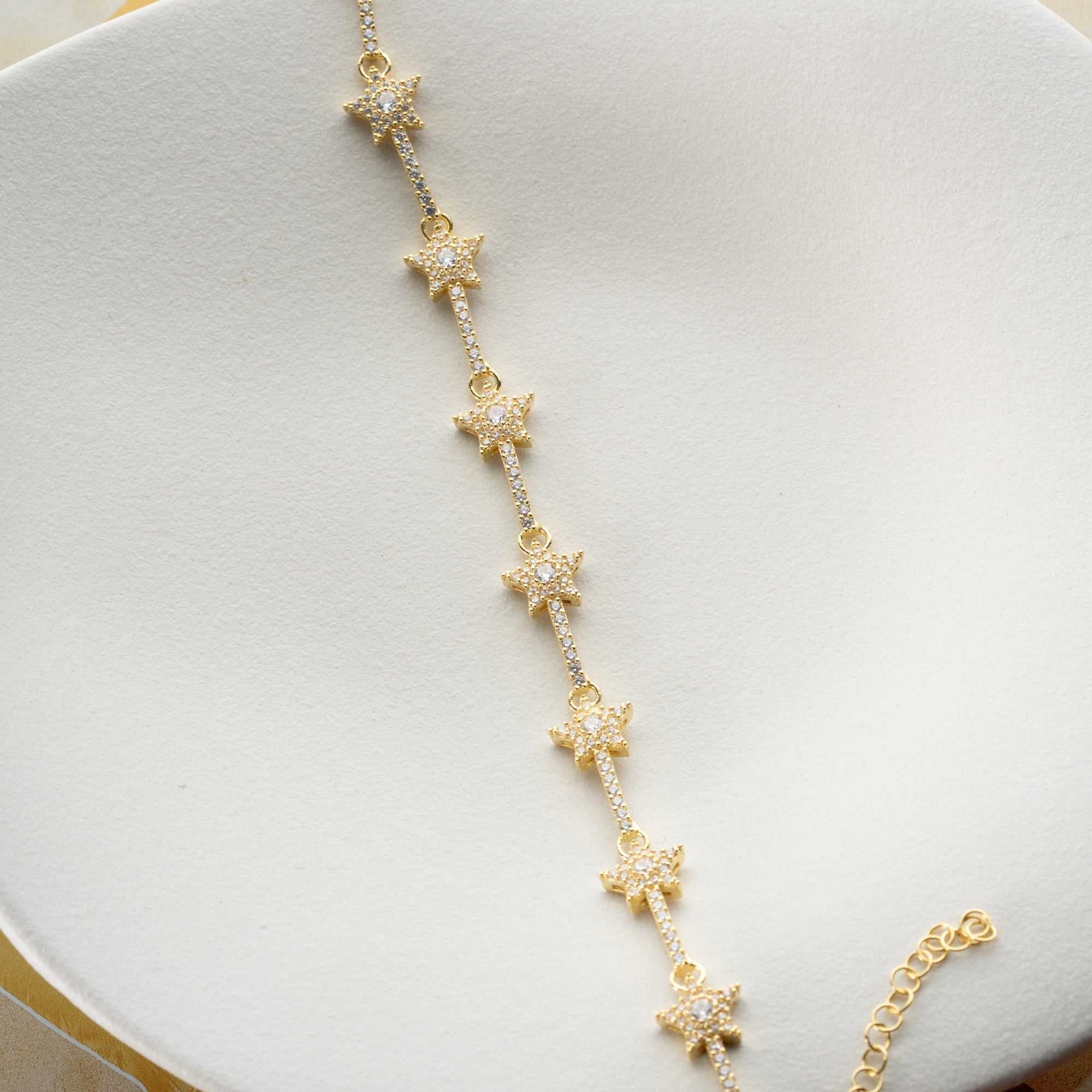 ICED STERN ARMBAND aus 925 Silber - Eleganter Armband - AURIME