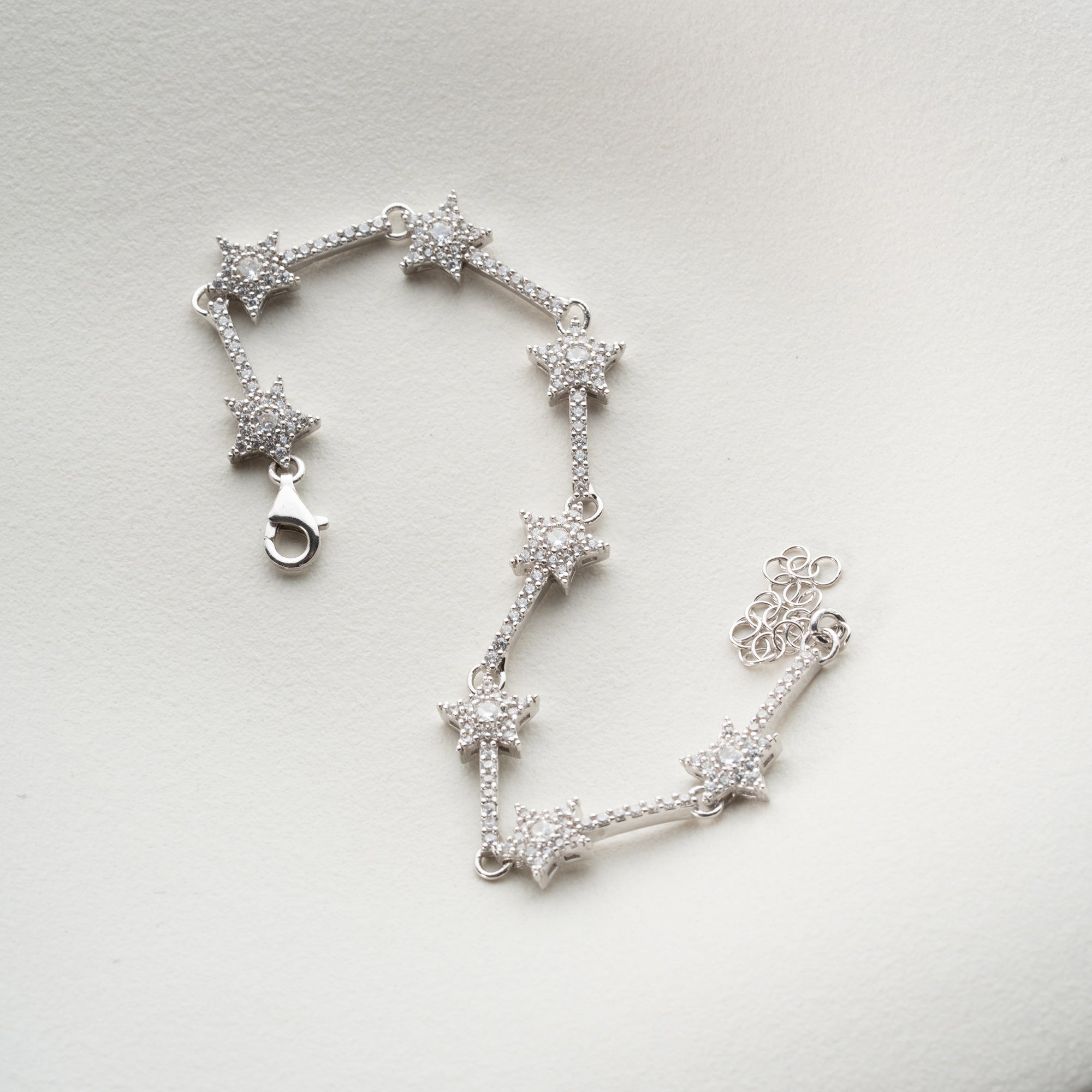 ICED STERN ARMBAND aus 925 Silber - Eleganter Armband - AURIME