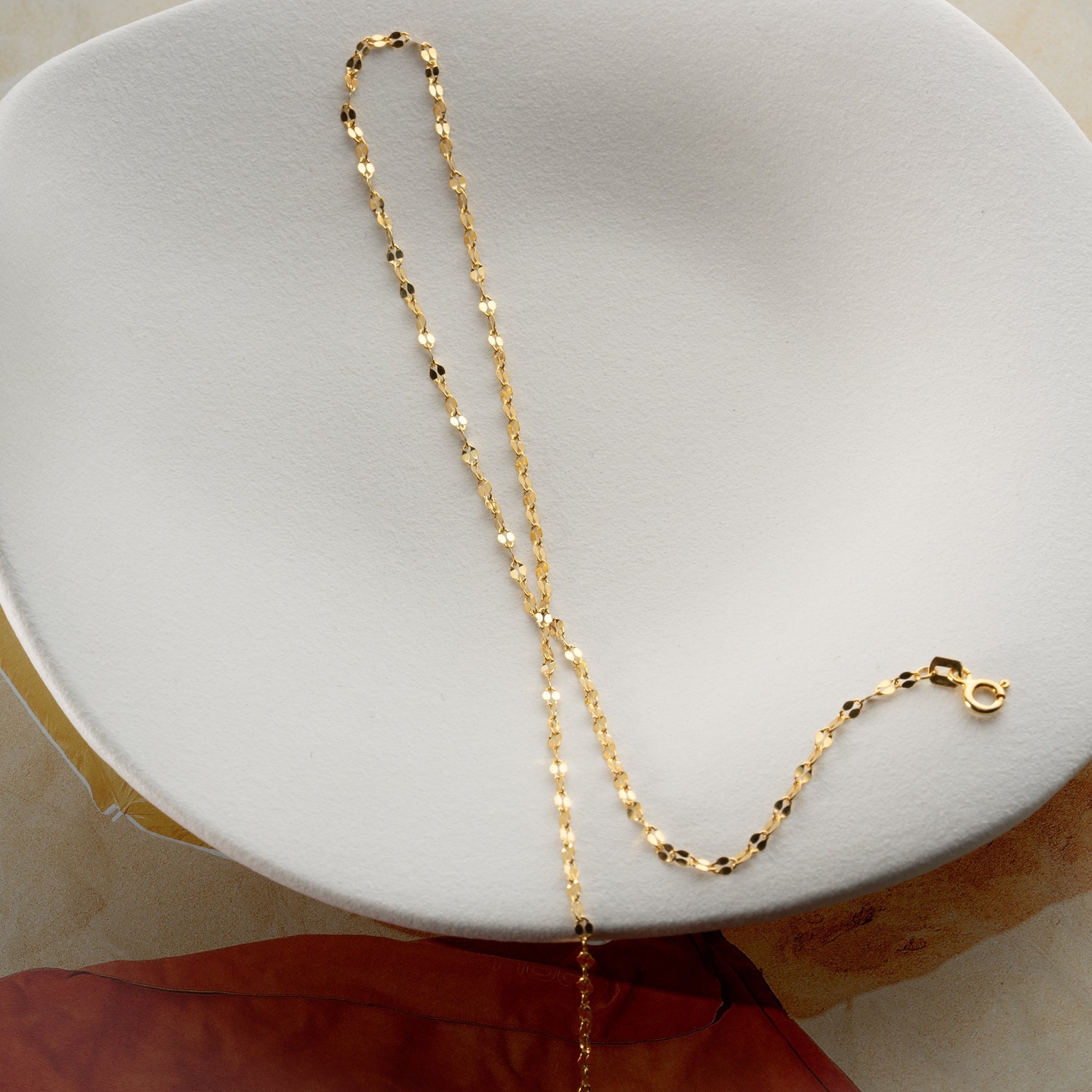 MEZZO HANDKETTE aus 925 Silber - Eleganter Halskette - AURIME