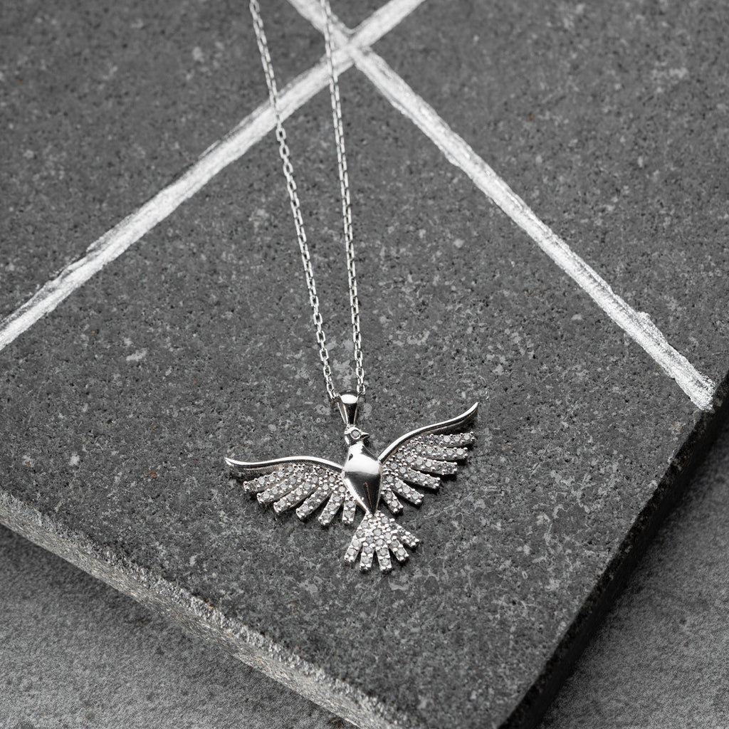 LUMI HALSKETTE aus 925 Silber - Eleganter Halskette - AURIME