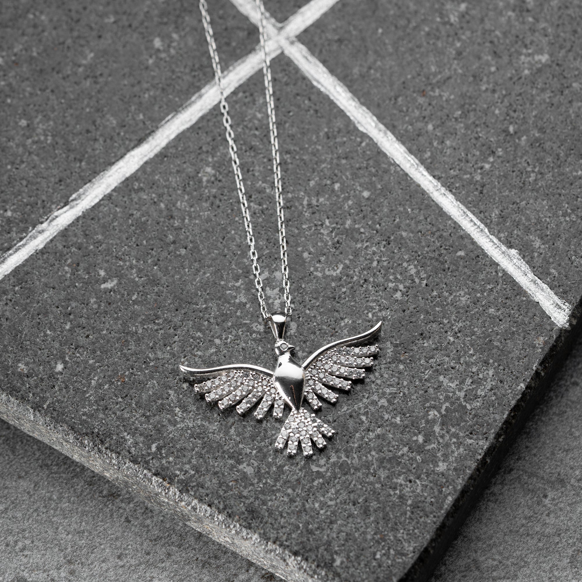 LUMI HALSKETTE aus 925 Silber - Eleganter Halskette - AURIME