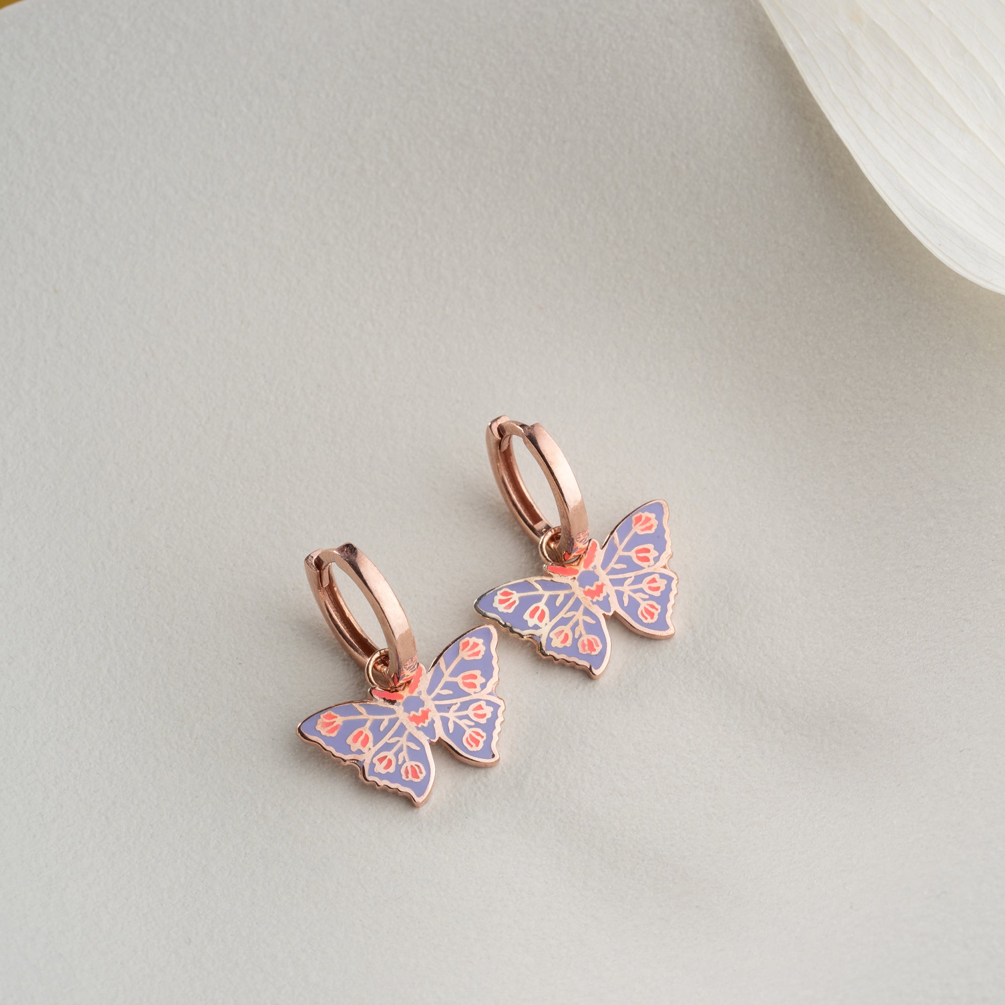 KINDER BUTTERFLY OHRRINGE aus 925 Silber - Eleganter Ohrringe - AURIME