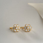 MINI DAISY OHRRINGE aus 925 Silber - Eleganter Ohrringe - AURIME
