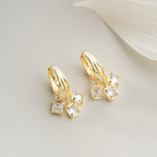 ZERA OHRRINGE aus 925 Silber - Eleganter Ohrringe - AURIME