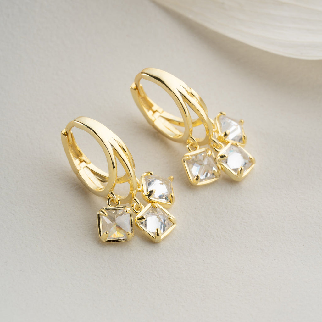 ZERA OHRRINGE aus 925 Silber - Eleganter Ohrringe - AURIME