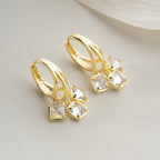 ZERA OHRRINGE aus 925 Silber - Eleganter Ohrringe - AURIME