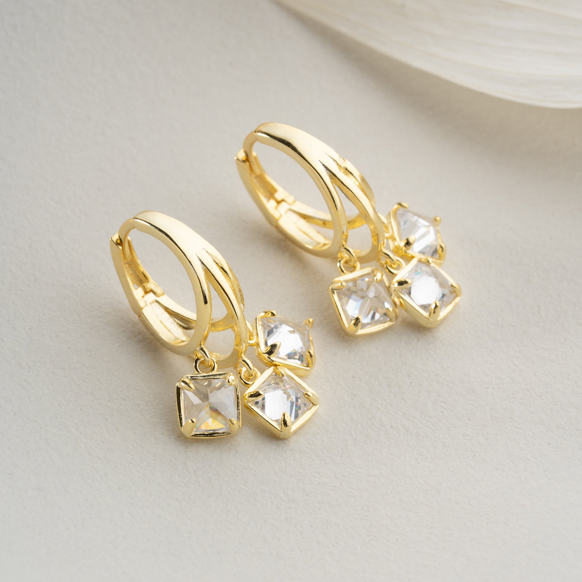 ZERA OHRRINGE aus 925 Silber - Eleganter Ohrringe - AURIME