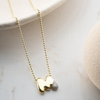 BUBBLE BUCHSTABENKETTE aus 925 Silber - Eleganter Halskette - AURIME