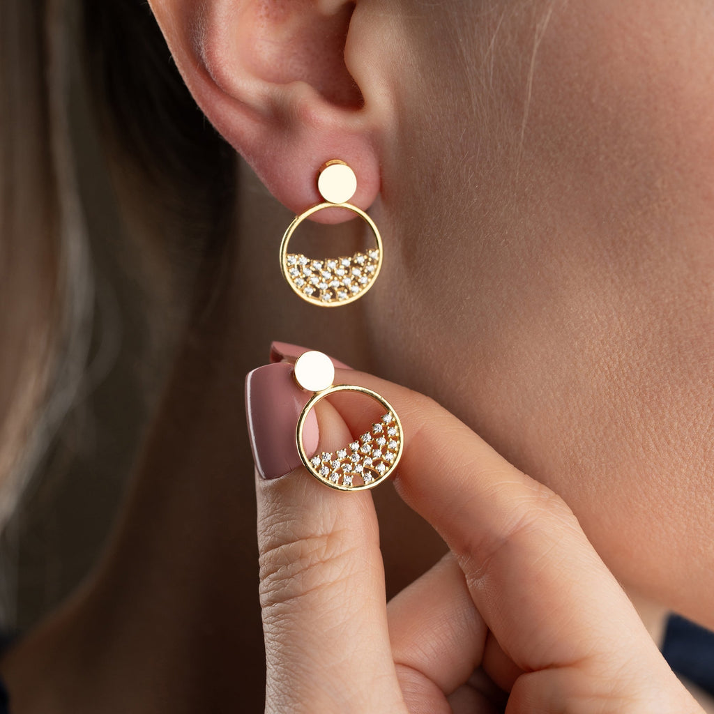 CIRCE OHRRINGE aus 925 Silber - Eleganter Ohrringe - AURIME