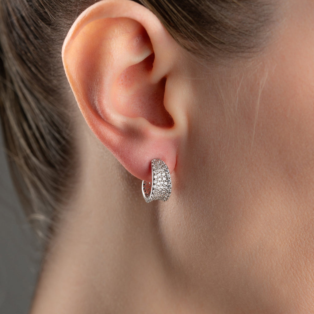 LEDA OHRRINGE | 925 SILBER