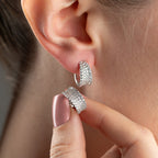 LEDA OHRRINGE aus 925 Silber - Eleganter Ohrringe - AURIME