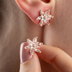 PHOEBE LOTUS OHRRINGE aus 925 Silber - Eleganter Ohrringe - AURIME