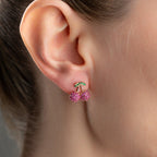 CHERRY OHRRINGE aus 925 Silber - Eleganter Ohrringe - AURIME