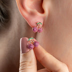 CHERRY OHRRINGE aus 925 Silber - Eleganter Ohrringe - AURIME