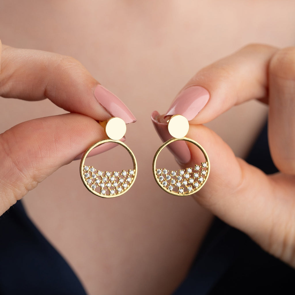 CIRCE OHRRINGE aus 925 Silber - Eleganter Ohrringe - AURIME
