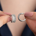 LEDA OHRRINGE aus 925 Silber - Eleganter Ohrringe - AURIME