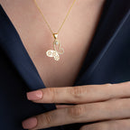 SORA HALSKETTE aus 925 Silber - Eleganter Halskette - AURIME