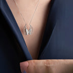 ENGELSFLÜGEL HALSKETTE aus 925 Silber - Eleganter Halskette - AURIME