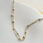 BICOLOR ARMBAND aus 925 Silber - Eleganter Armband - AURIME
