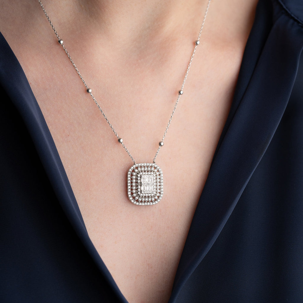 ATHENA HALSKETTE aus 925 Silber - Eleganter Halskette - AURIME