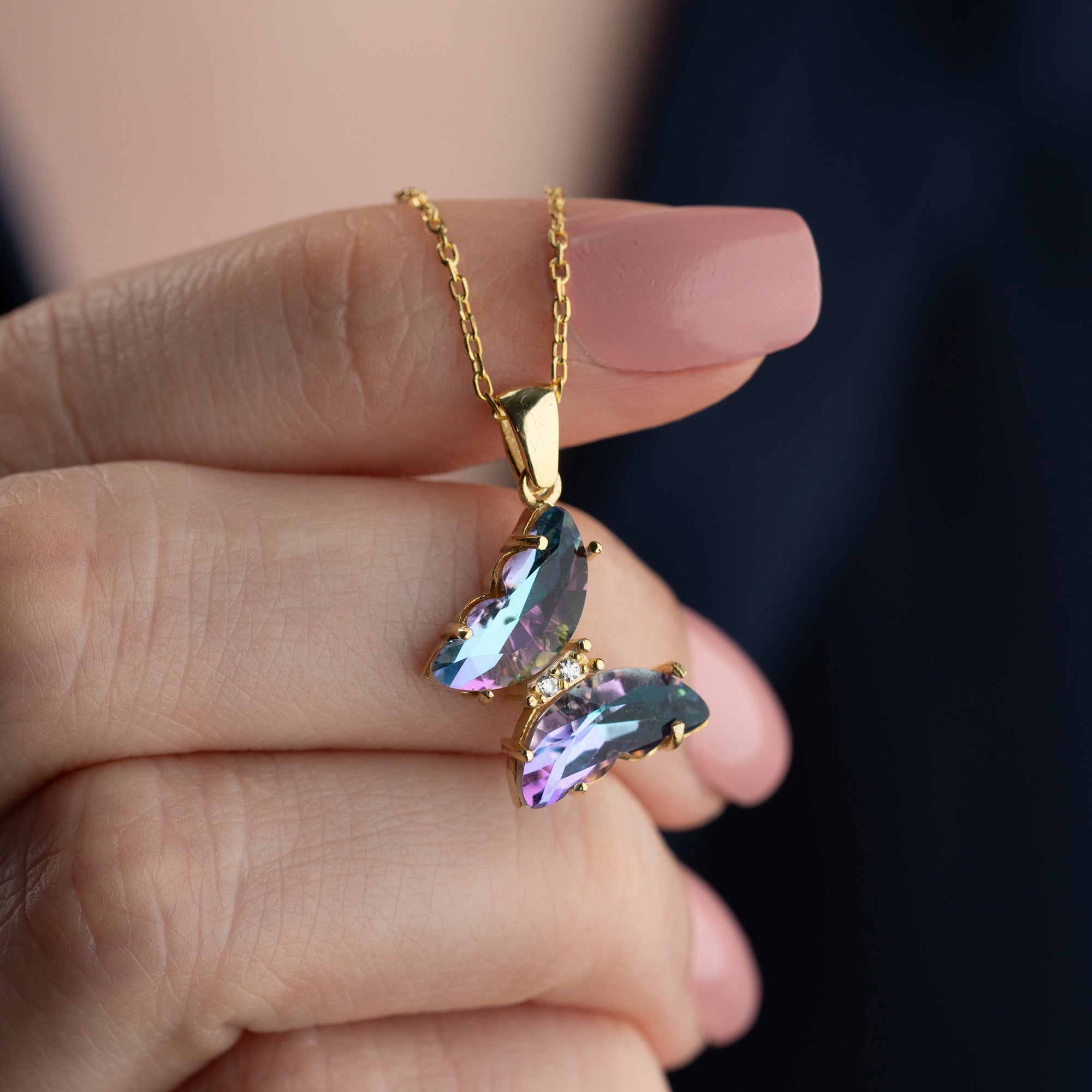 VELA HALSKETTE aus 925 Silber - Eleganter Halskette - AURIME