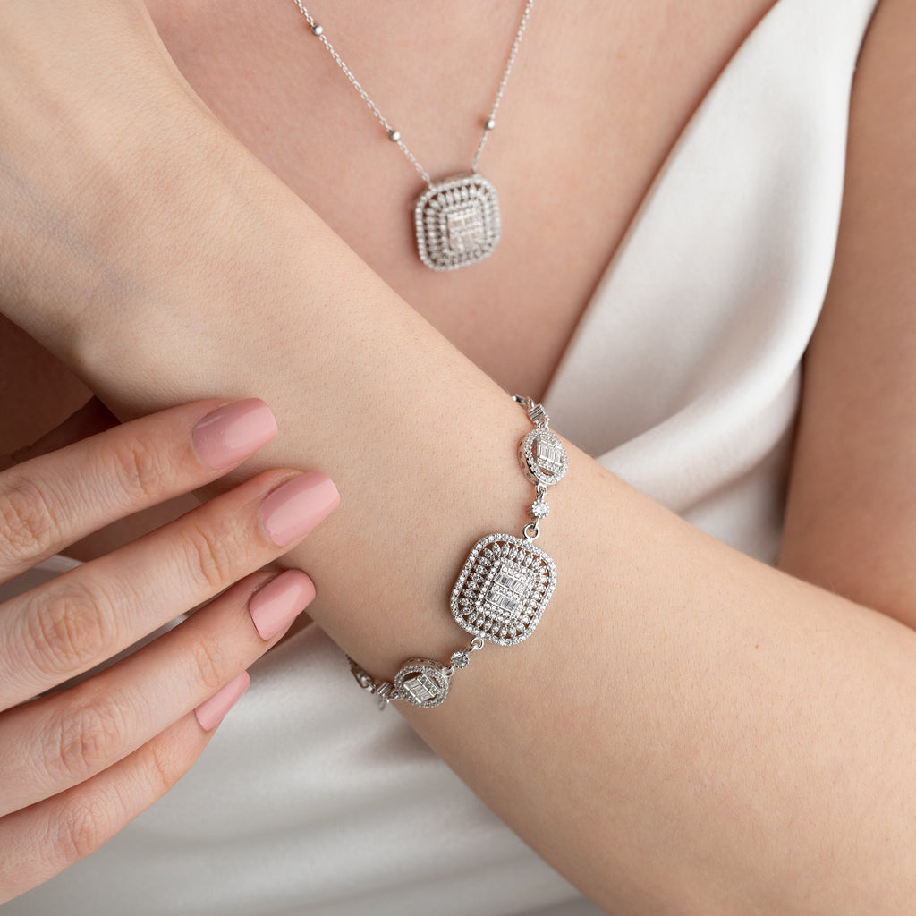 CHERIE SET aus 925 Silber - Eleganter Schmuckset - AURIME