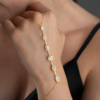 AIDITI HANDKETTE aus 925 Silber - Eleganter Halskette - AURIME