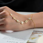 AIDITI HANDKETTE aus 925 Silber - Eleganter Halskette - AURIME