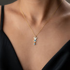 ANGEL NAZAR EYE HALSKETTE | 925 SILBER