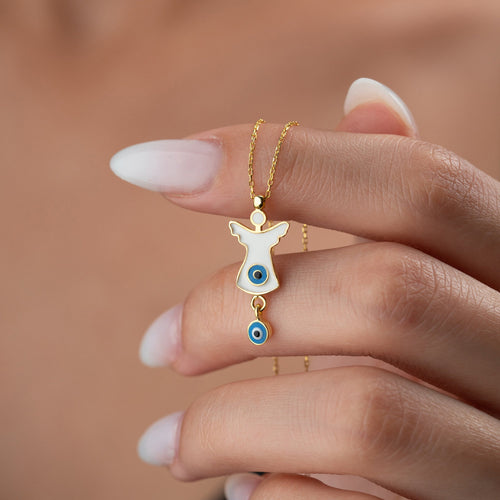 ANGEL NAZAR EYE HALSKETTE | 925 SILBER