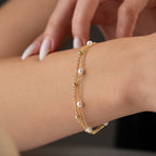 JOLLY PEARL ARMBAND | 925 SILBER