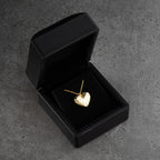 BOMB HERZ HALSKETTE aus 925 Silber - Eleganter Halskette - AURIME