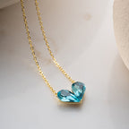 HEARTH FROZEN DIAMOND HALSKETTE | 925 SILBER