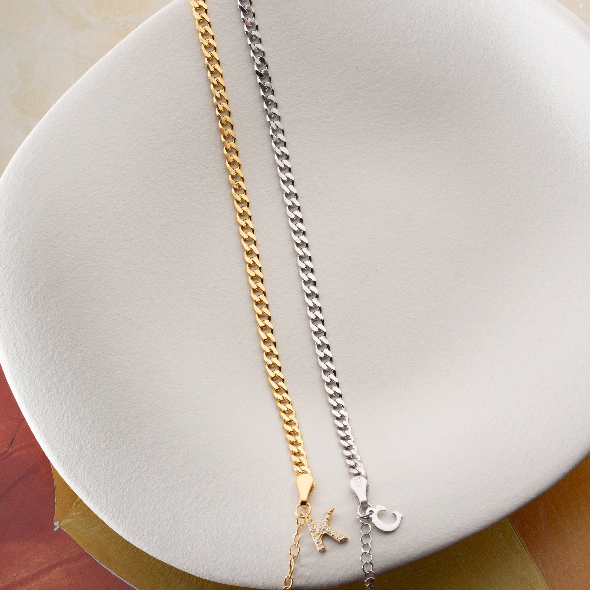 XXL GOURMET PARTNERARMBÄNDER | 925 SILBER