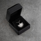 SUN HALSKETTE aus 925 Silber - Eleganter Halskette - AURIME