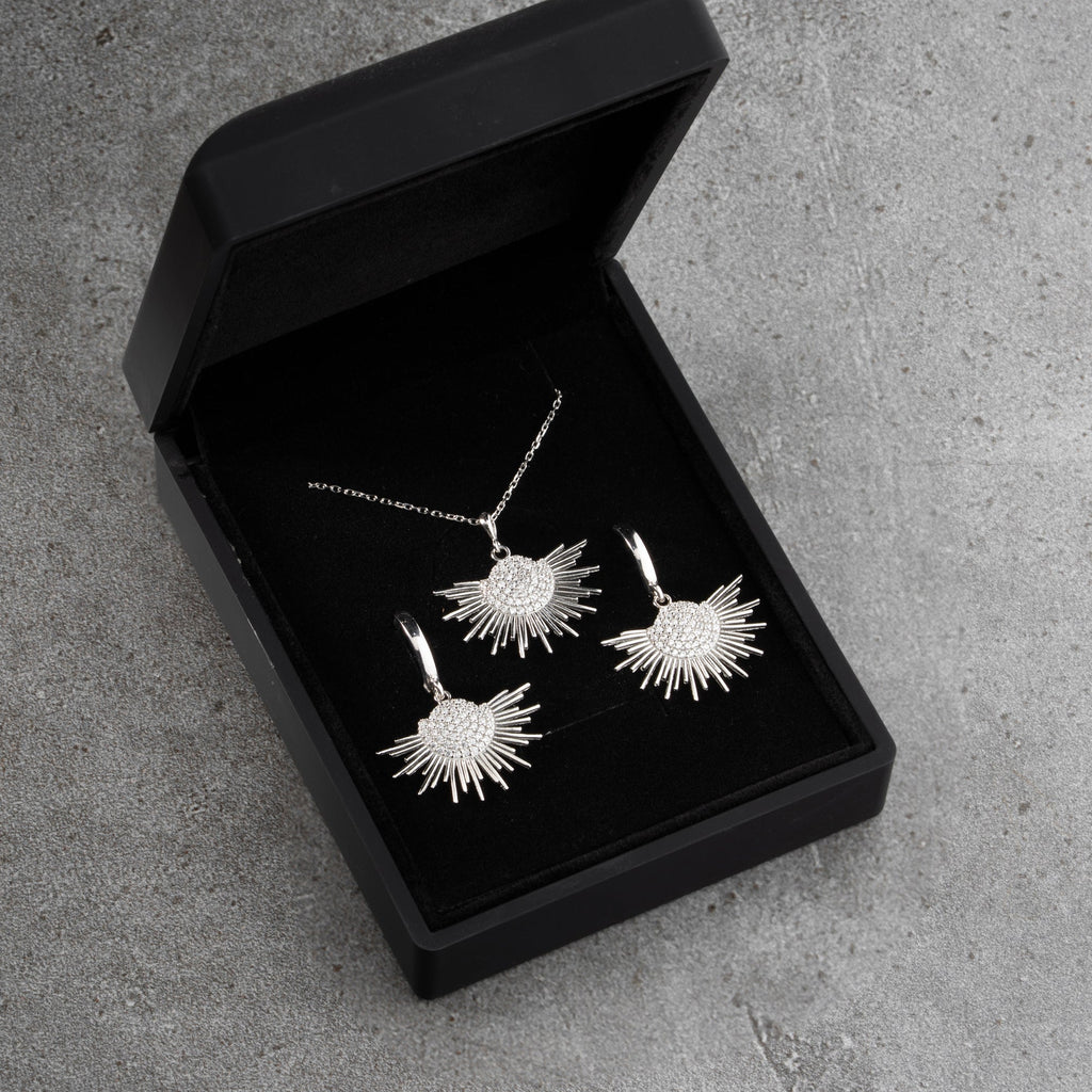 SUN SET aus 925 Silber - Eleganter Schmuckset - AURIME