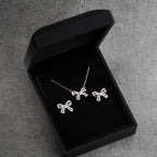 BOGEN SET aus 925 Silber - Eleganter Schmuckset - AURIME