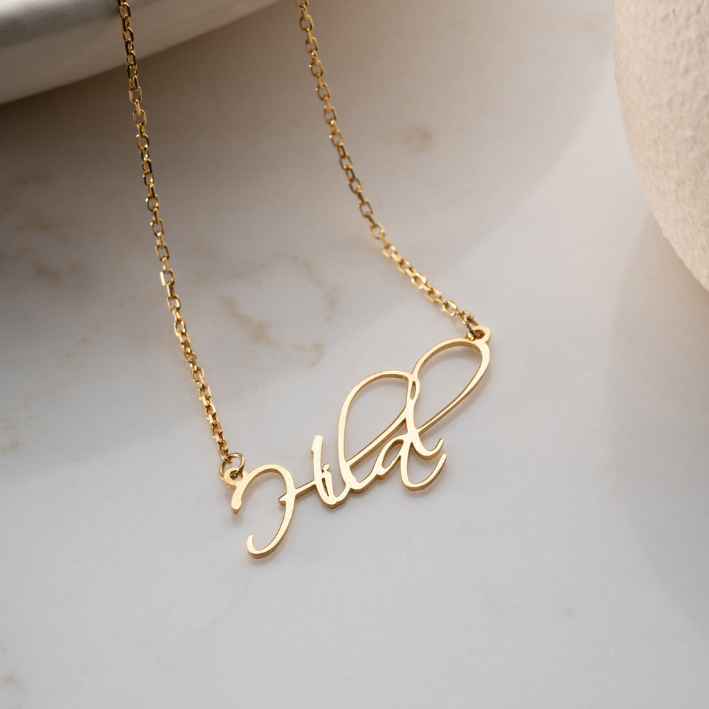 SCRIPT NAMENSKETTE | 925 SILBER