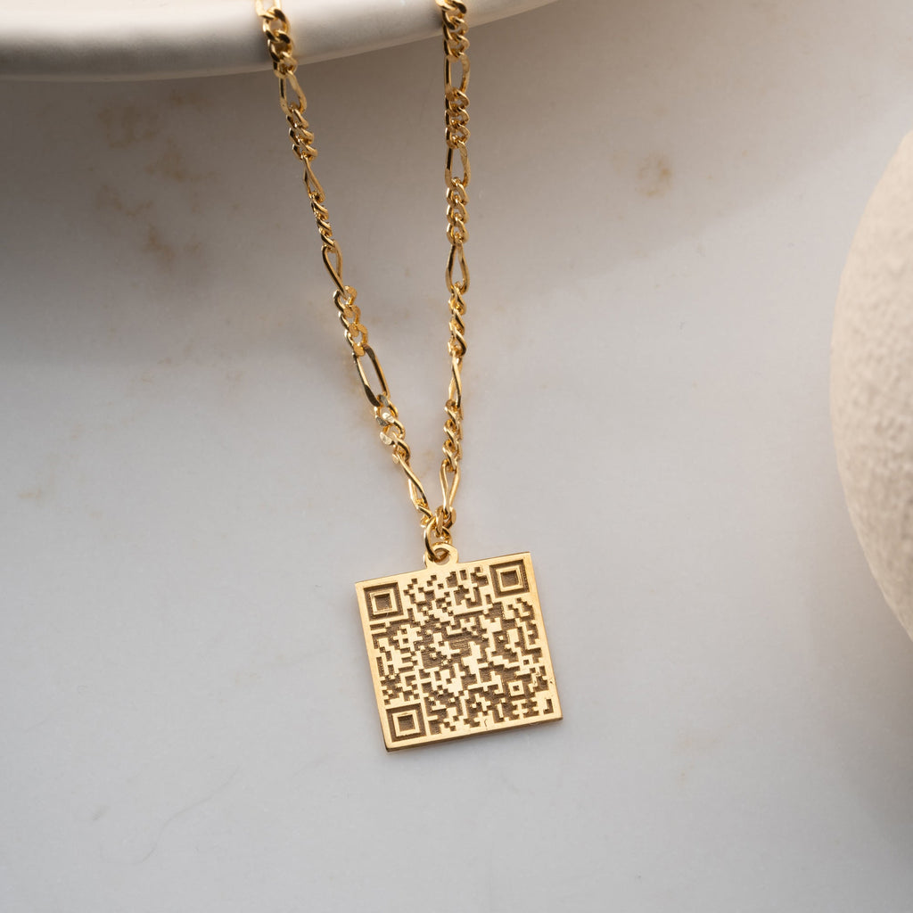 QR CODE FIGARO HALSKETTE | 925 SILBER