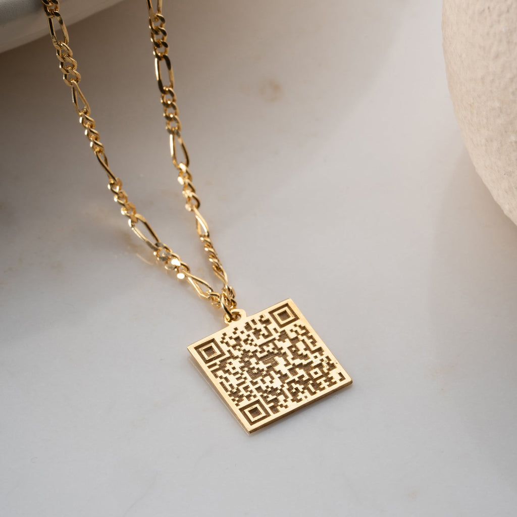 QR CODE FIGARO HALSKETTE | 925 SILBER