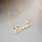 HERZ NAMENSKETTE | 925 SILBER