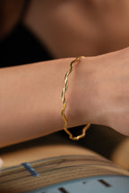 ZIKZAK AJDA ARMREIFEN aus 925 Silber - Hochwertiger Schmuck - AURIME