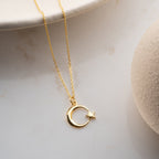 AYYILDIZ HALSKETTE aus 925 Silber - Eleganter Halskette - AURIME