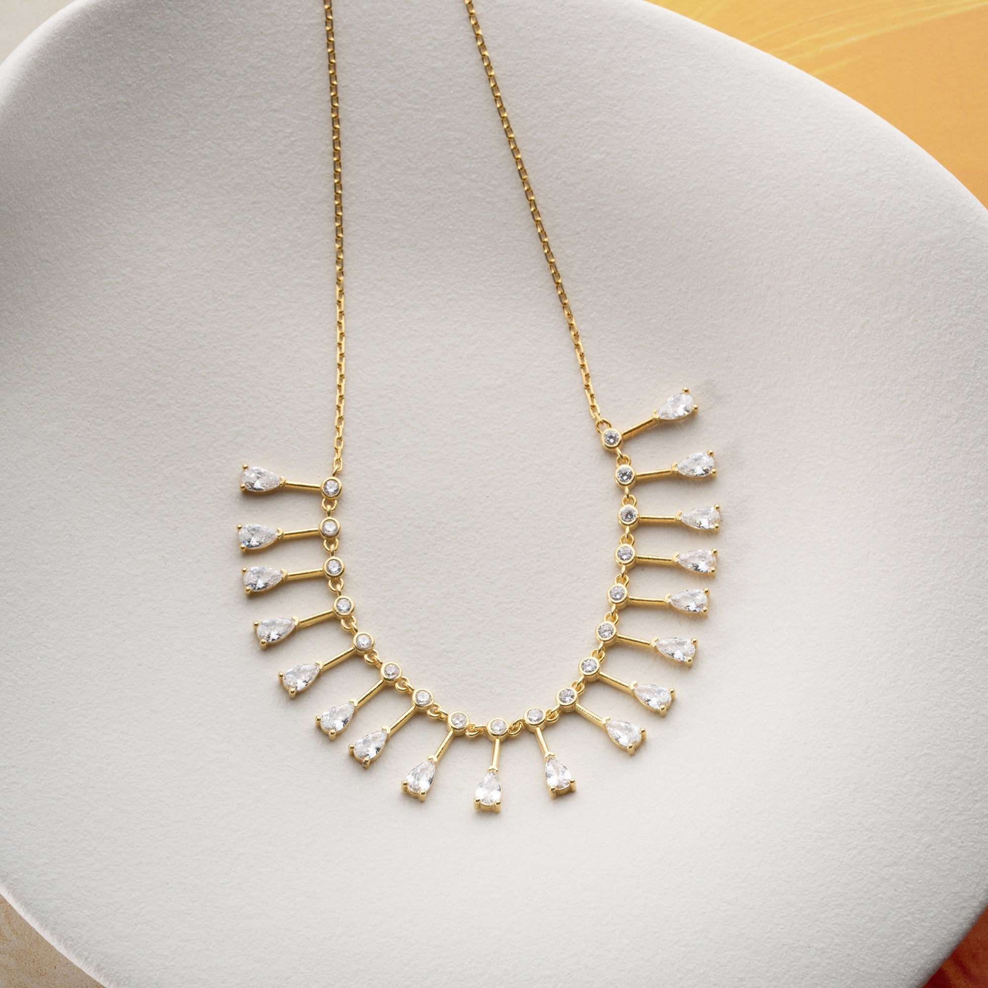 NIRIA KETTE aus 925 Silber - Eleganter Halskette - AURIME