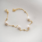 ZAEN PEARL ARMBAND aus 925 Silber - Eleganter Armband - AURIME