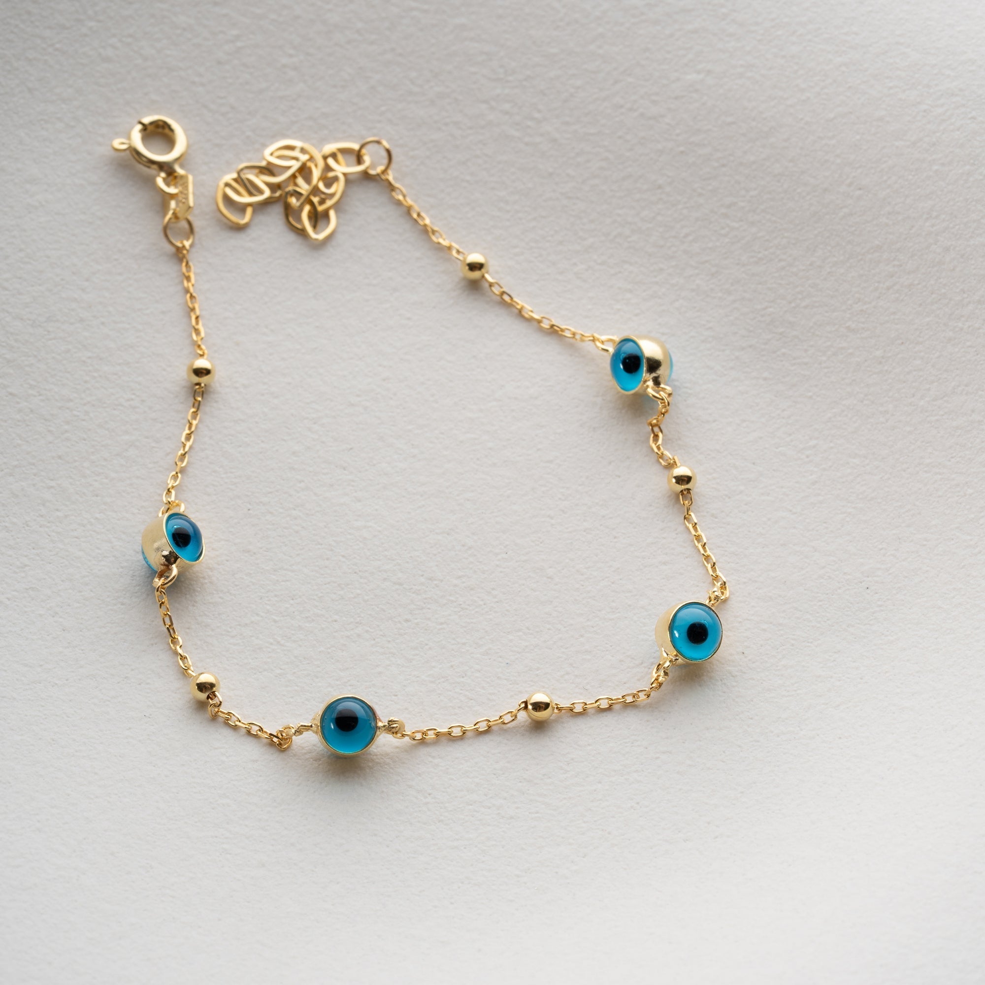 BULLET NAZAR ARMBAND aus 925 Silber - Eleganter Armband - AURIME