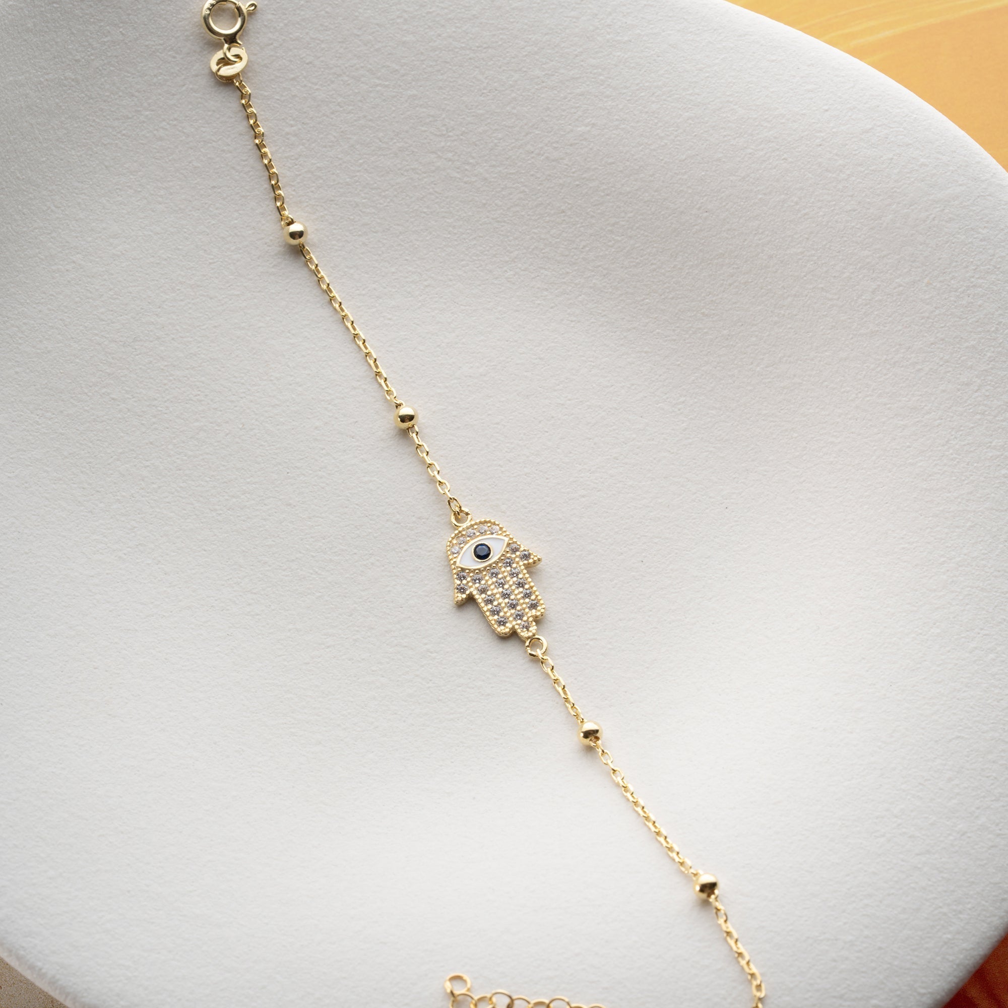 FATIMAS HAND DORIKA ARMBAND | 925 SILBER